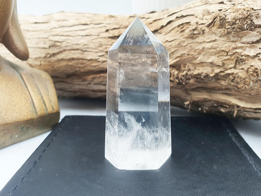 Cute Clear Quartz Tower / Clear Quartz Point / Clear Quartz Obelisk / Healing Tower - 50g