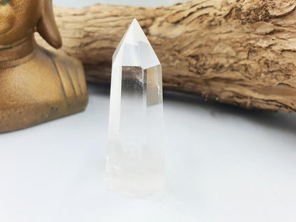 Cute Clear Quartz Tower / Clear Quartz Point / Clear Quartz Obelisk / Healing Tower - 50g