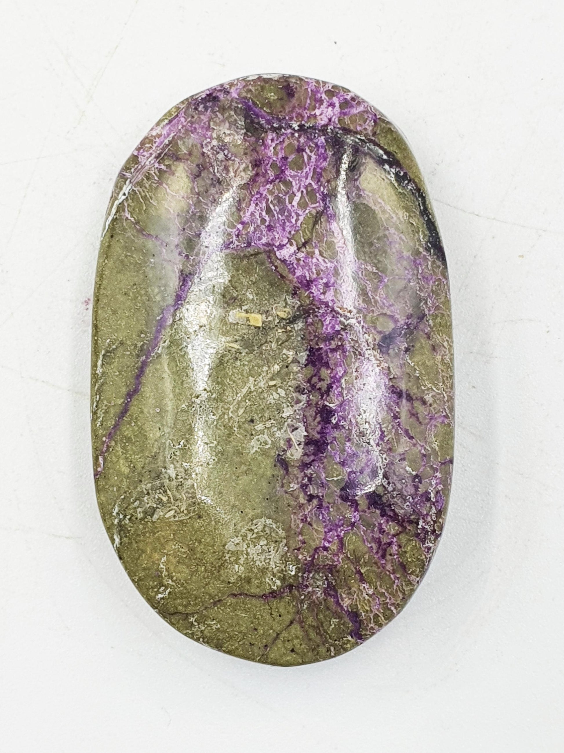 Little Stunning Atlantisite Palm / Atlantisite Palm Stone / Collectors Crystal Palm / Reiki Crystal Palm / Meditation Stone - 30g