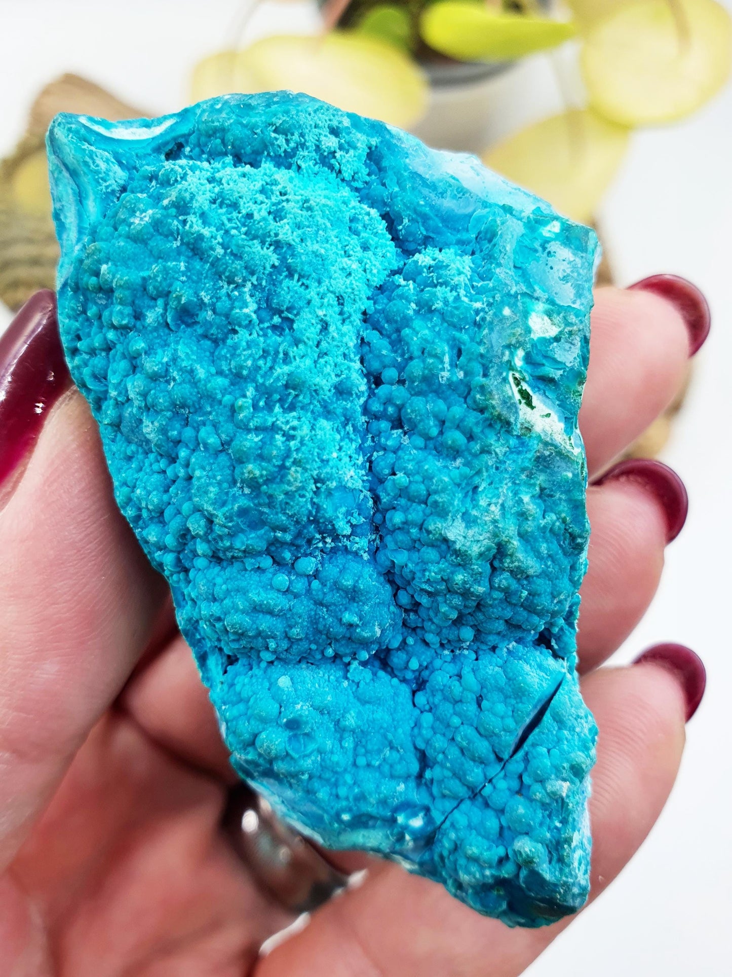 Stunning Raw Chrysocolla / Chrysocolla Crystal Specimen / Rough Chrysocolla / Chrysocolla Chunk - 130g