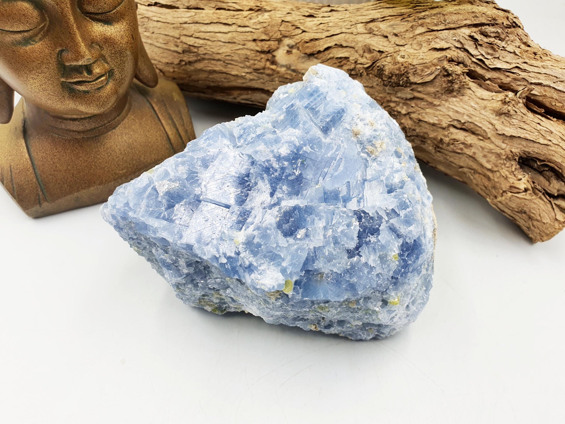 Stunning Large Raw Celestite / Raw Celestite Specimen / Sparkly Large Raw Celestite Piece / Celstite Chunk - 945g