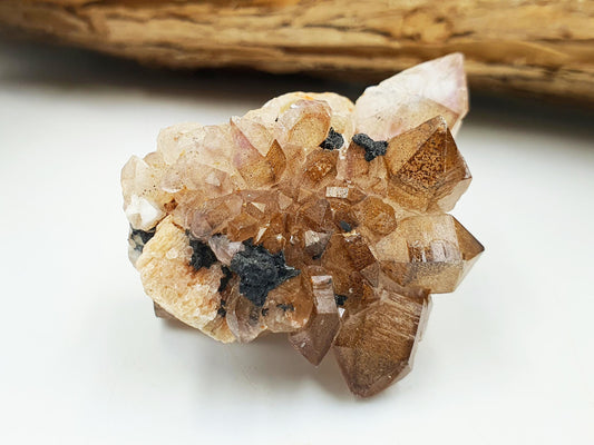 Cute Little Skeletal Quartz Specimen / Crocodile Quartz / Raw Rare Quartz / Rough Skeletal Quartz - 35g