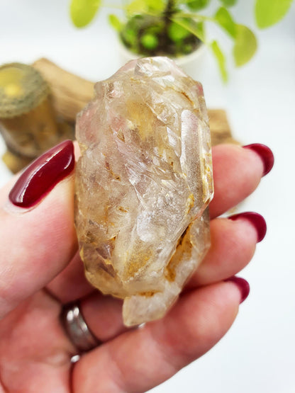 Elestial Quartz Specimen / Quartz Specimen / Raw Elestial / Raw Rare Quartz - 47g