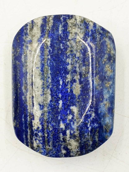 Beautiful Lapis Lazuli Palm / Lapis Lazuli Palmstone / Pocket Crystal / Meditation Palm / Lapis Reki Crystal Palm - 95g