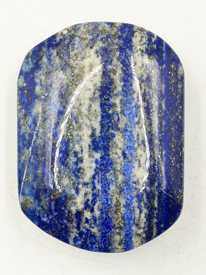 Beautiful Lapis Lazuli Palm / Lapis Lazuli Palmstone / Pocket Crystal / Meditation Palm / Lapis Reki Crystal Palm - 95g
