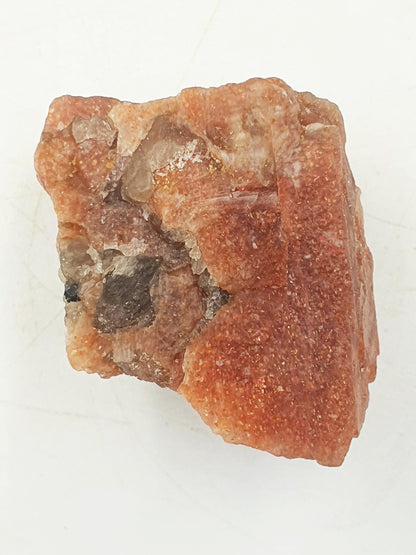 Flashy Raw Sunstone / Sunstone Specimen / Rough Sunstone / Natural Sunstone Chunk - 90g