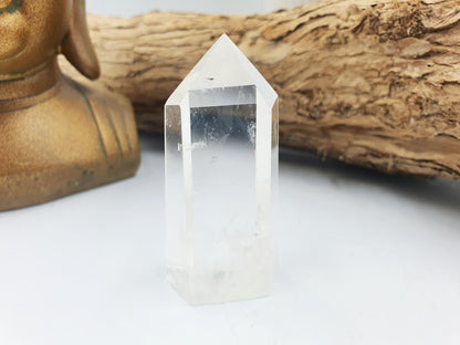 Cute Clear Quartz Tower / Clear Quartz Point / Clear Quartz Obelisk / Healing Tower - 50g