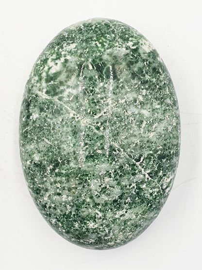 Tree Agate Palm / Tree Agate Palm Stone / Grass Agate Palm / Reiki Crystal Palm / Meditation Palm - 105g