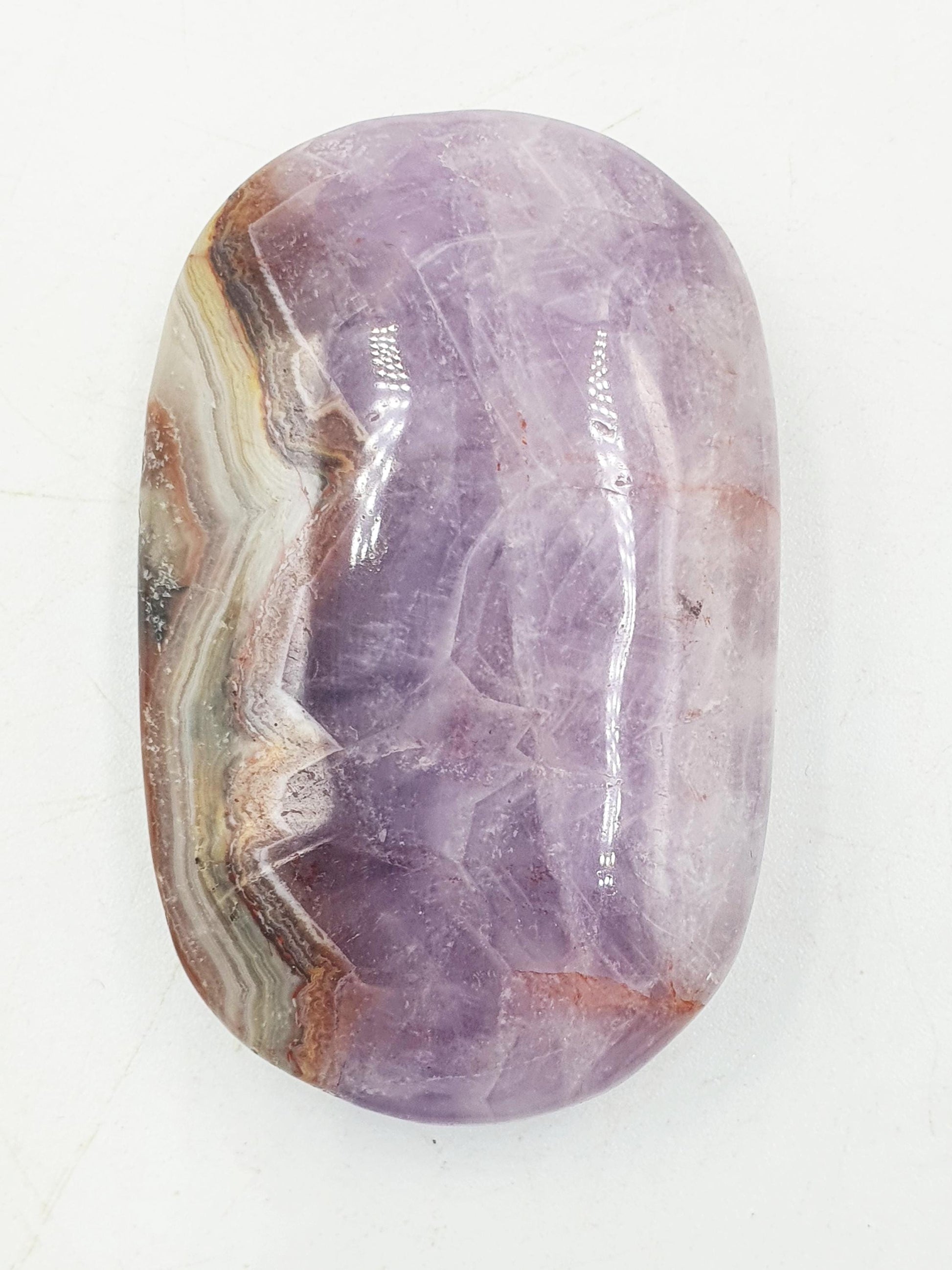 Beautiful Amethyst Agate Palm / Amethyst Agate Palm Stone / Amethyst Palm / Amethyst Agate / Reiki Crystal Palm - 45g