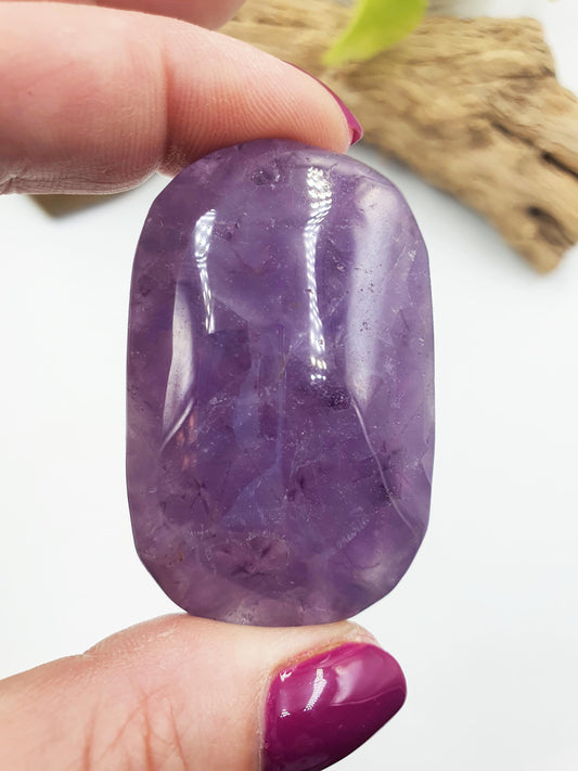 Unique Amethyst Agate Palm / Amethyst Agate Palm Stone / Amethyst Palm / Amethyst Agate / Reiki Crystal Palm - 60g