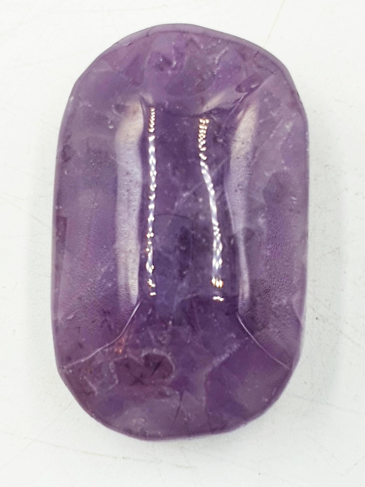 Unique Amethyst Agate Palm / Amethyst Agate Palm Stone / Amethyst Palm / Amethyst Agate / Reiki Crystal Palm - 60g