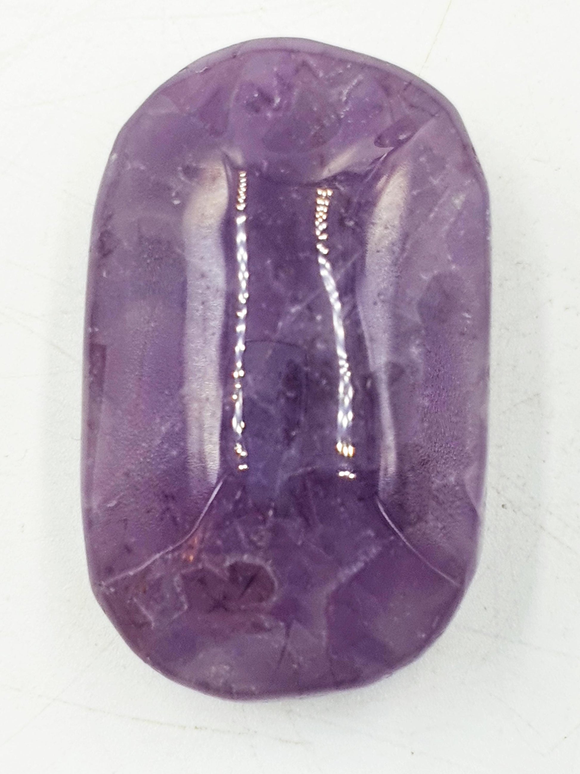 Unique Amethyst Agate Palm / Amethyst Agate Palm Stone / Amethyst Palm / Amethyst Agate / Reiki Crystal Palm - 60g