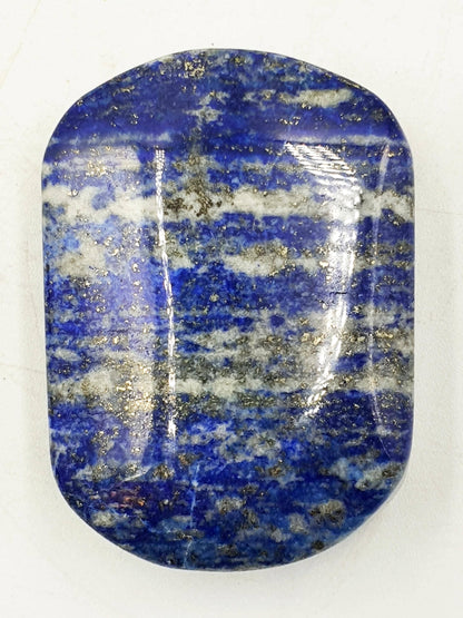 Beautiful Lapis Lazuli Palm / Lapis Lazuli Palmstone / Pocket Crystal / Meditation Palm / Lapis Reki Crystal Palm - 60g