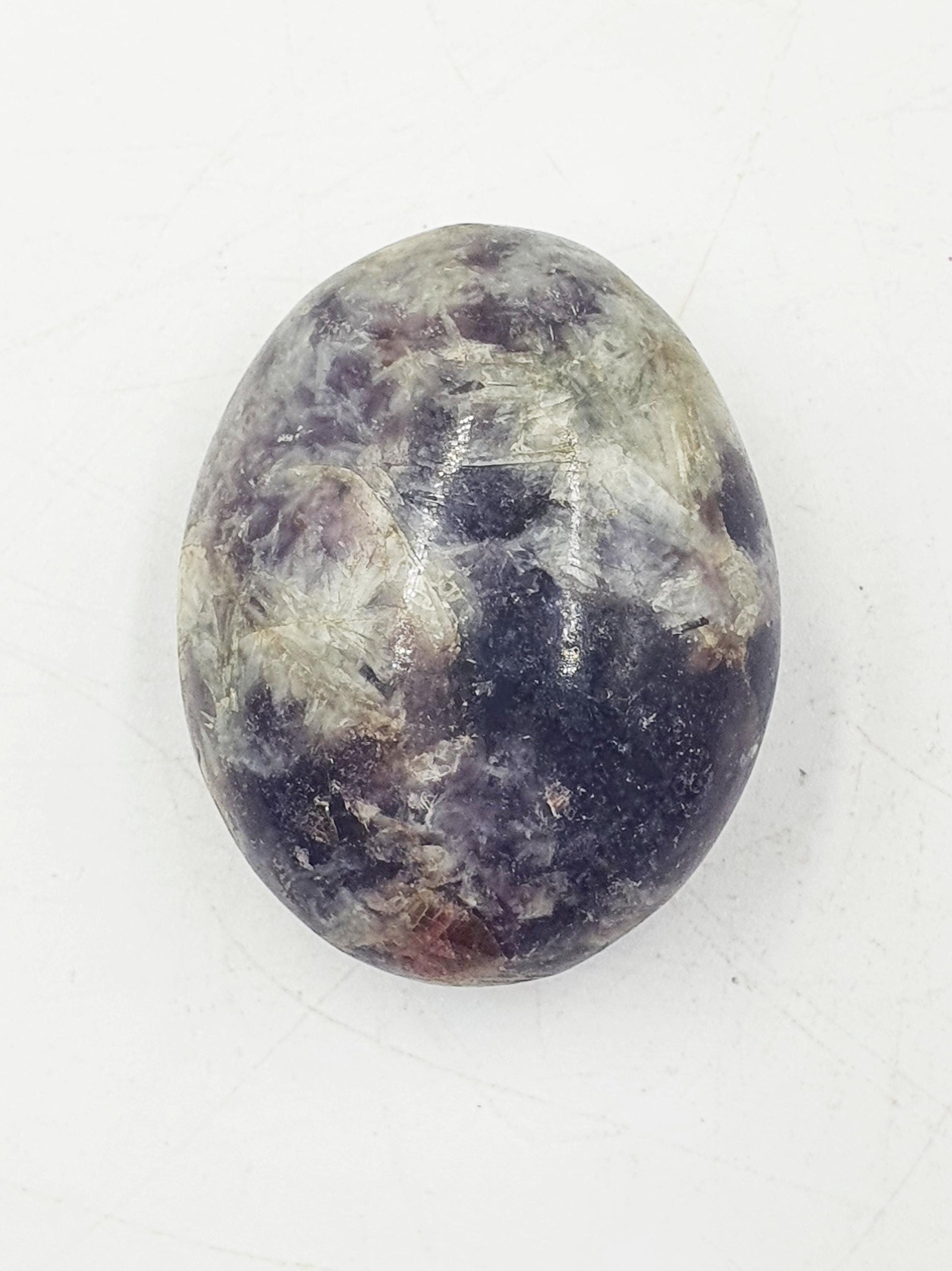 Cute Unicorn Stone Palm / Unicorn Palm Stone / Pegmatite Palm / Pocket Crystal / Meditation Palm - 50g