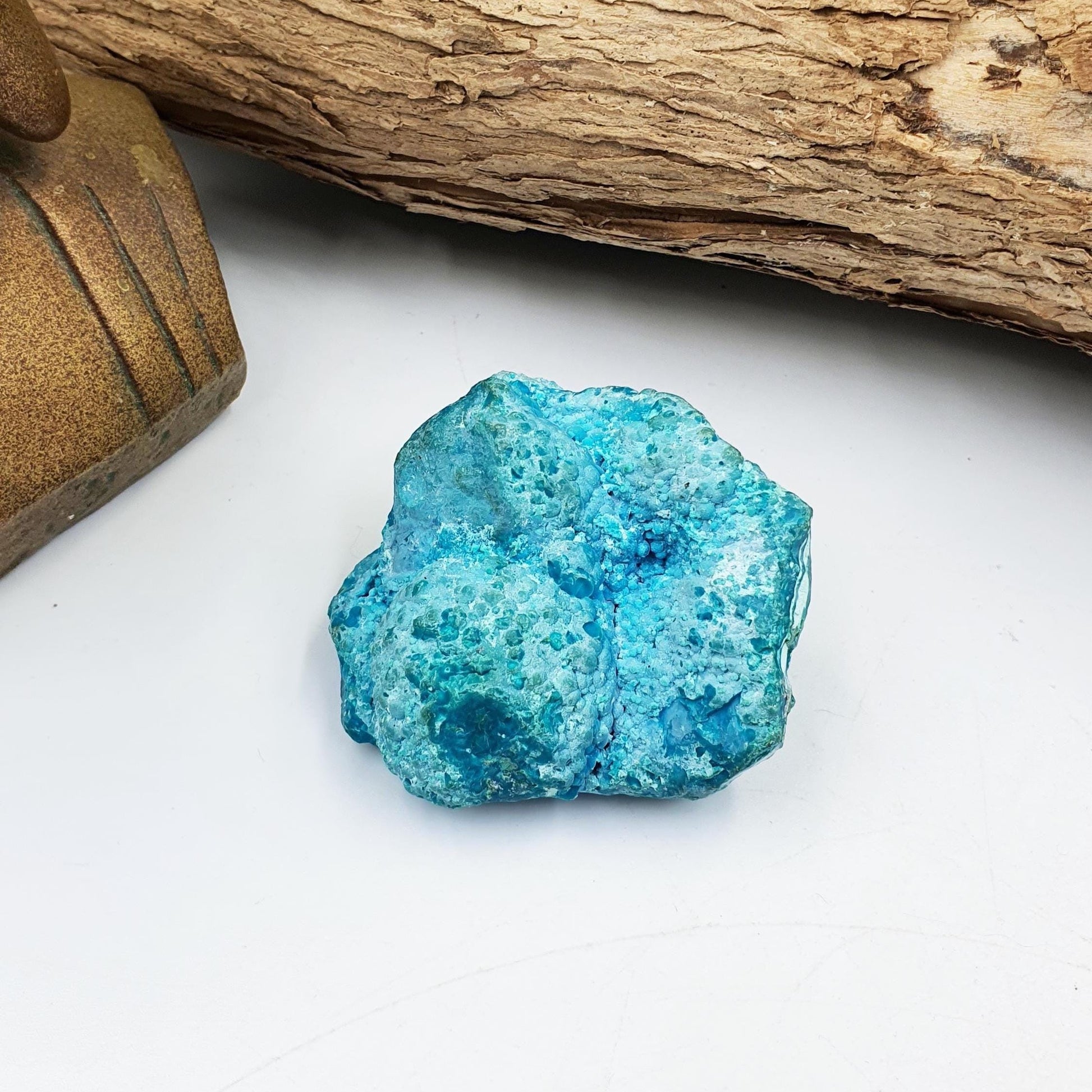 Stunning Raw Chrysocolla / Chrysocolla Crystal Specimen / Rough Chrysocolla / Chrysocolla Chunk - 85g