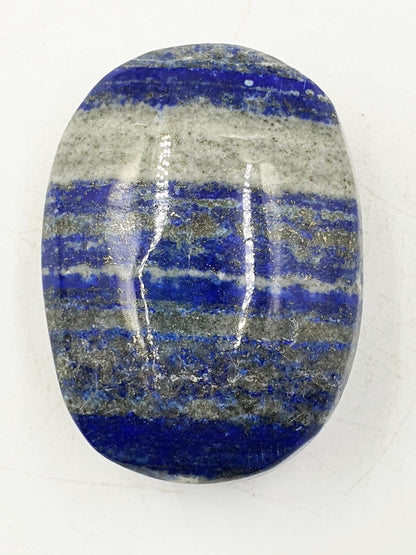 Beautiful Lapis Lazuli Palm / Lapis Lazuli Palmstone / Pocket Crystal / Meditation Palm / Lapis Reki Crystal Palm - 70g