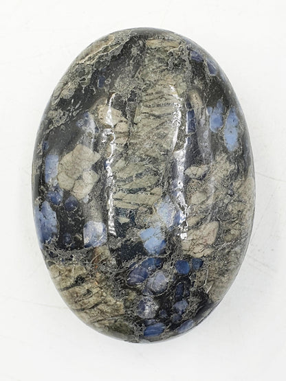 Que Sera (Llanite) Palm / Que Sera Palm Stone / Llanite Pocket Stone / Meditation Palm / Reiki Crystal Palm - 110g