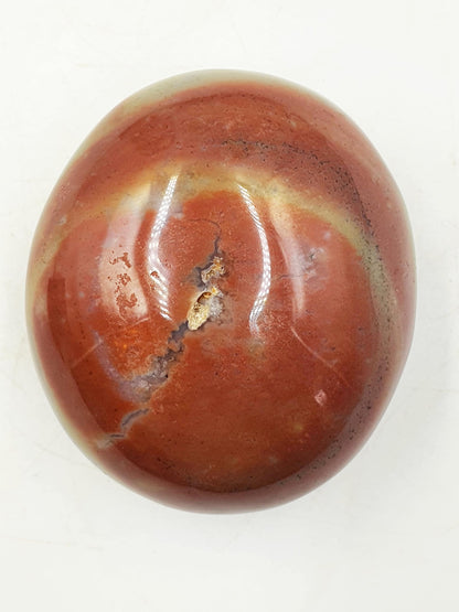 Large Ocean Jasper Palm / Ocean Jasper Palm stone / Colourful OJ Palm / Meditation Palm - 210g