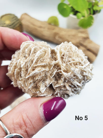 Large Desert Rose (Gypsum) Specimen - Natural Crystal for Protection & Clarity - You Choose