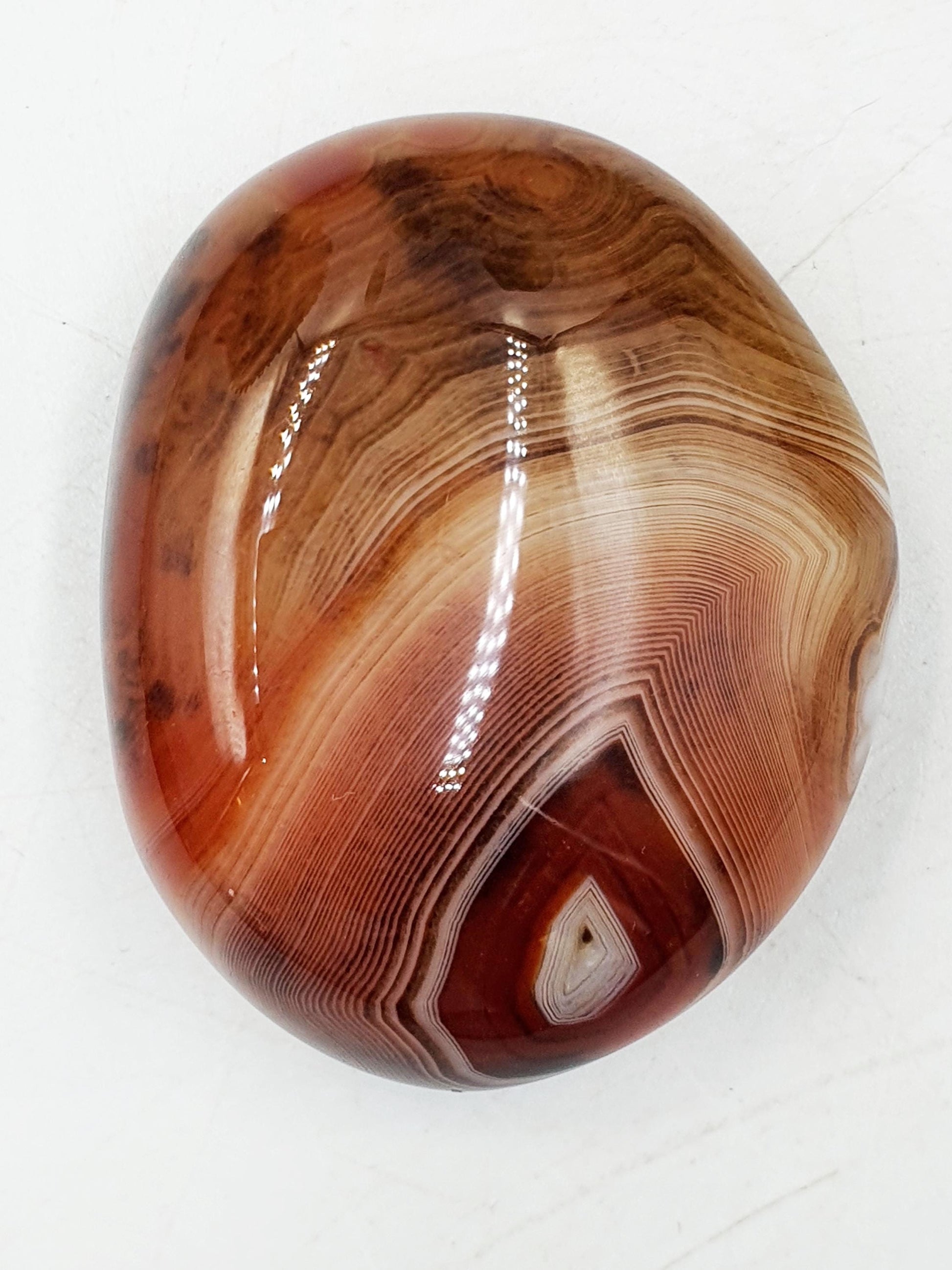 Beautiful Sardonyx Palm / Sardonyx Palm Stone / Healing Palm / Meditation Palm / Reiki Crystal Palm - 70g