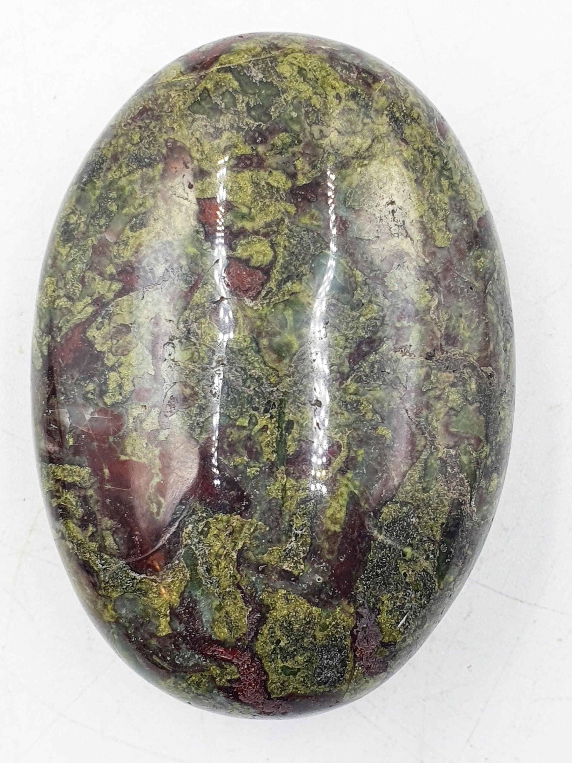 Dragon's Blood Palm / Dragon Blood Palm Stone / Dragon Blood Meditation Palm / Reiki Crystal Palm - 120g