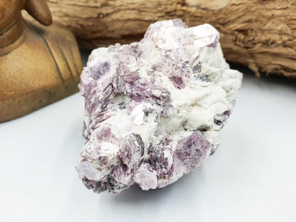 Sparkly Raw Purple Mica / Large Purple Mica Palm Specimen / Lepidolite Raw / Rough Purple Mica / Purple Mica Chunk - 270g