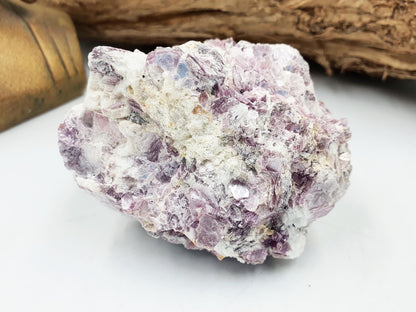 Sparkly Raw Purple Mica / Large Purple Mica Palm Specimen / Lepidolite Raw / Rough Purple Mica / Purple Mica Chunk - 270g