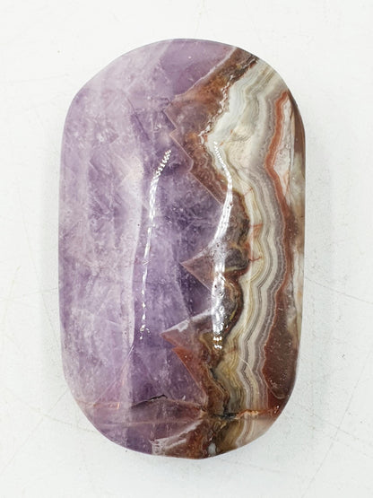 Beautiful Amethyst Agate Palm / Amethyst Agate Palm Stone / Amethyst Palm / Amethyst Agate / Reiki Crystal Palm - 45g