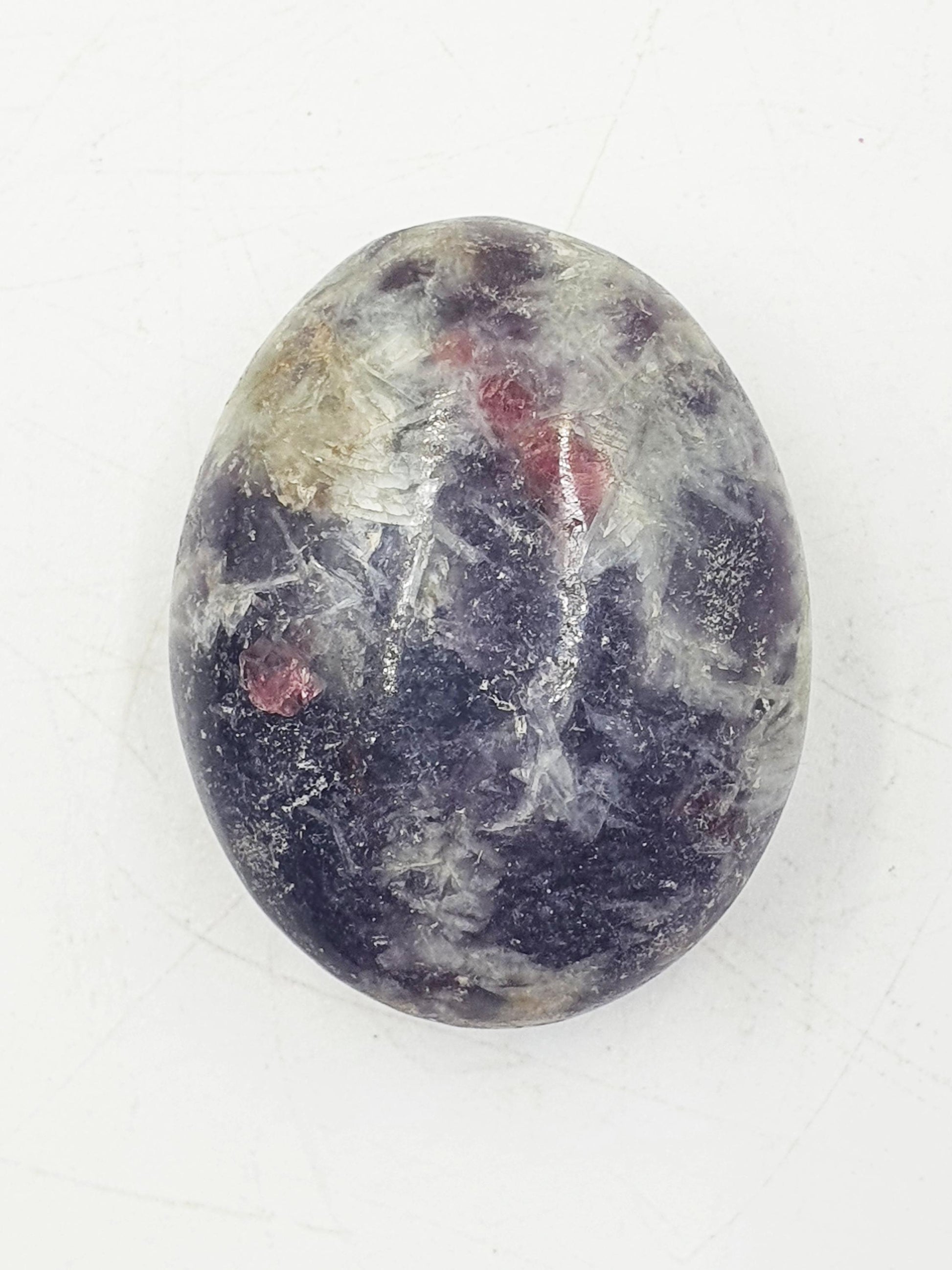 Cute Unicorn Stone Palm / Unicorn Palm Stone / Pegmatite Palm / Pocket Crystal / Meditation Palm - 50g