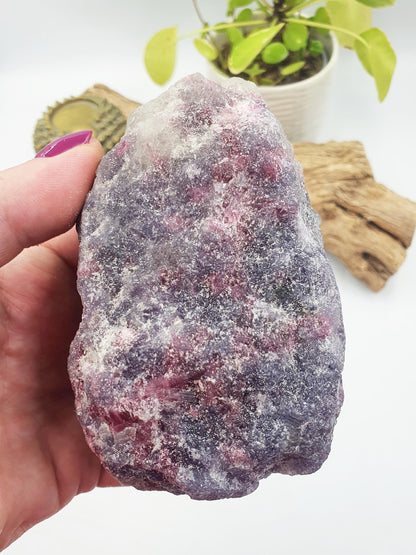 Raw Unicorn Stone / Rough Unicorn Stone / Pegmatite Specimen / Raw Pegmatite Crystal / Unicorn Chunk - 775g