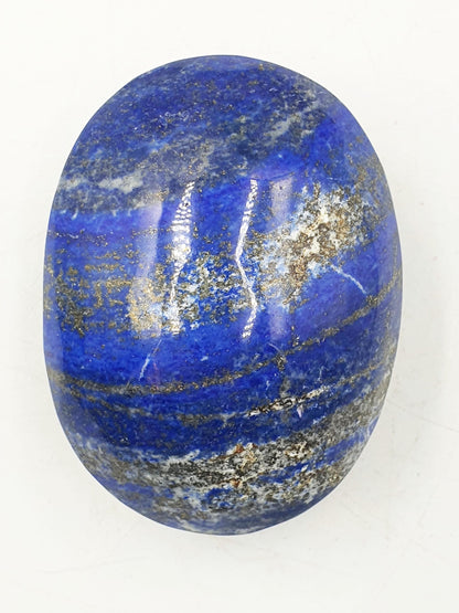 Beautiful Large Lapis Lazuli Palm / Lapis Lazuli Palmstone / Meditation Palm / Lapis Reki Crystal Palm - 180g