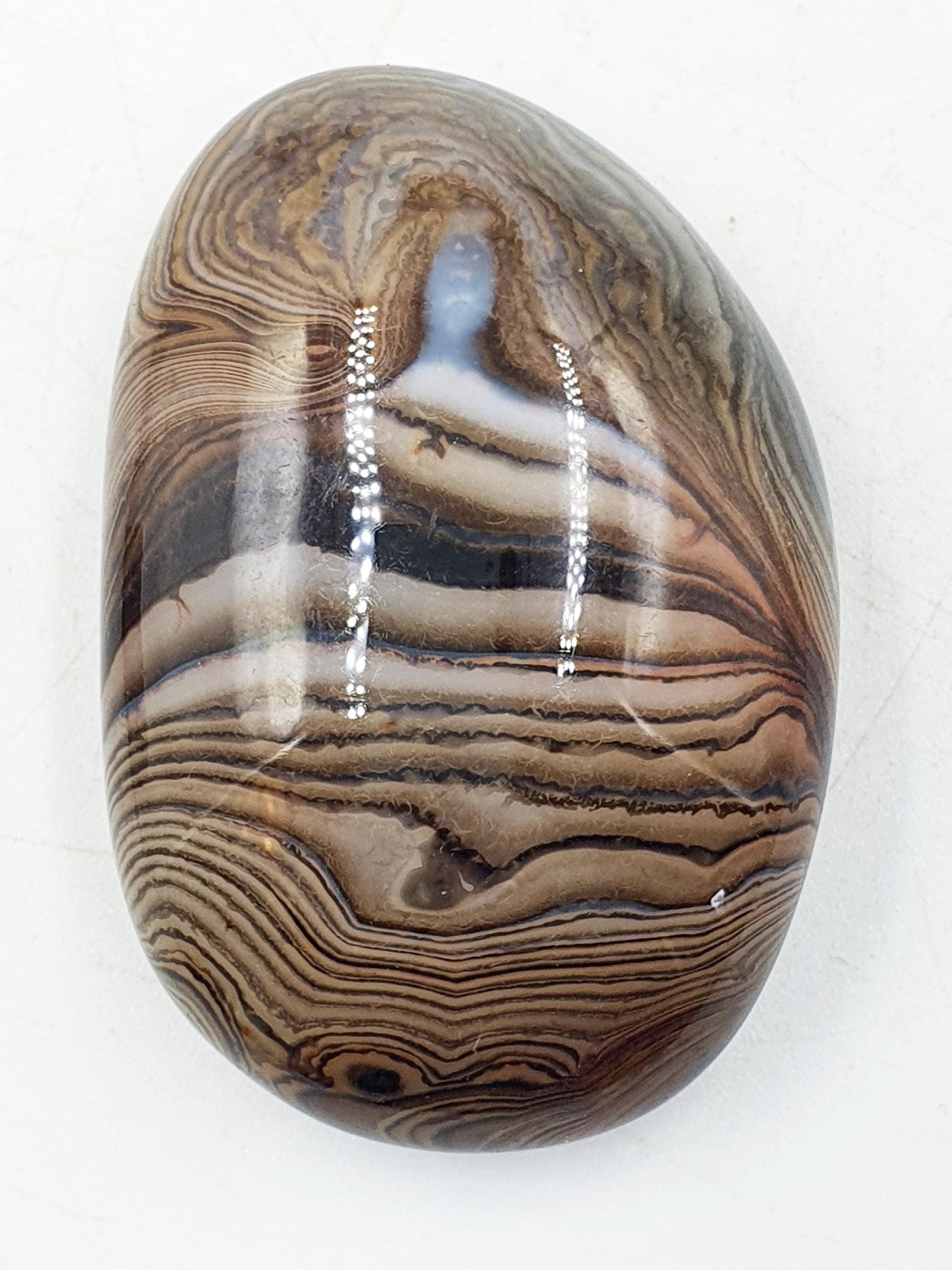 Beautiful Sardonyx Palm / Sardonyx Palm Stone / Healing Palm / Meditation Palm / Reiki Crystal Palm - 50g