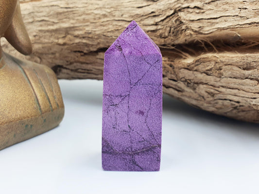 Mini Stichtite Tower - Heart Chakra and Emotional Healing - 5.8cm
