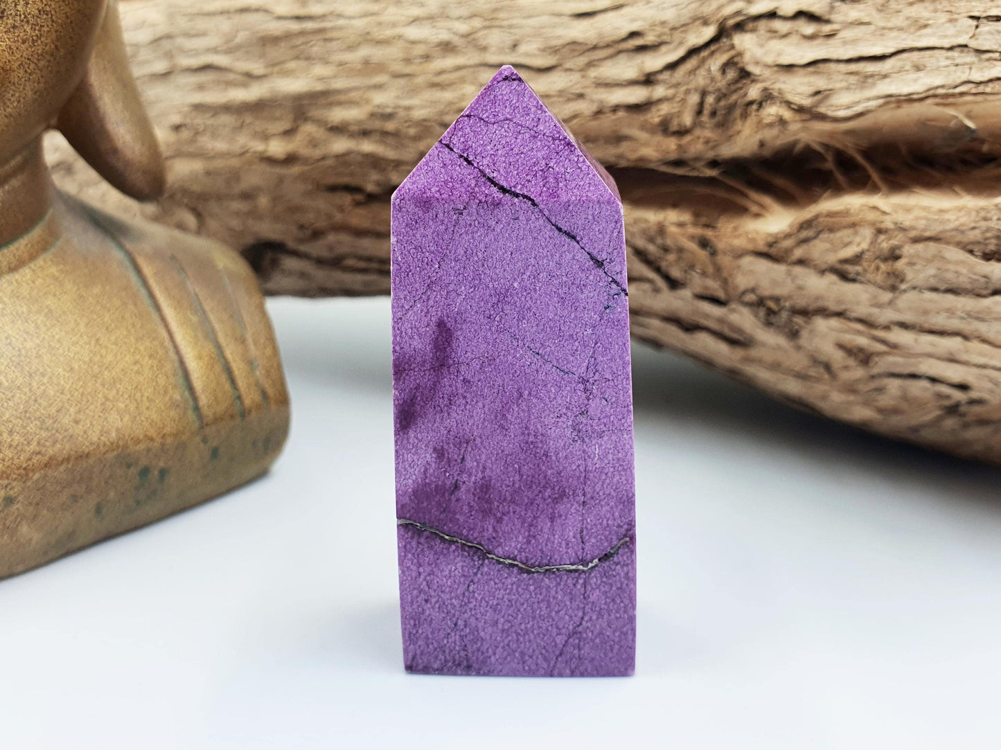 Mini Stichtite Tower - Heart Chakra and Emotional Healing - 5.8cm