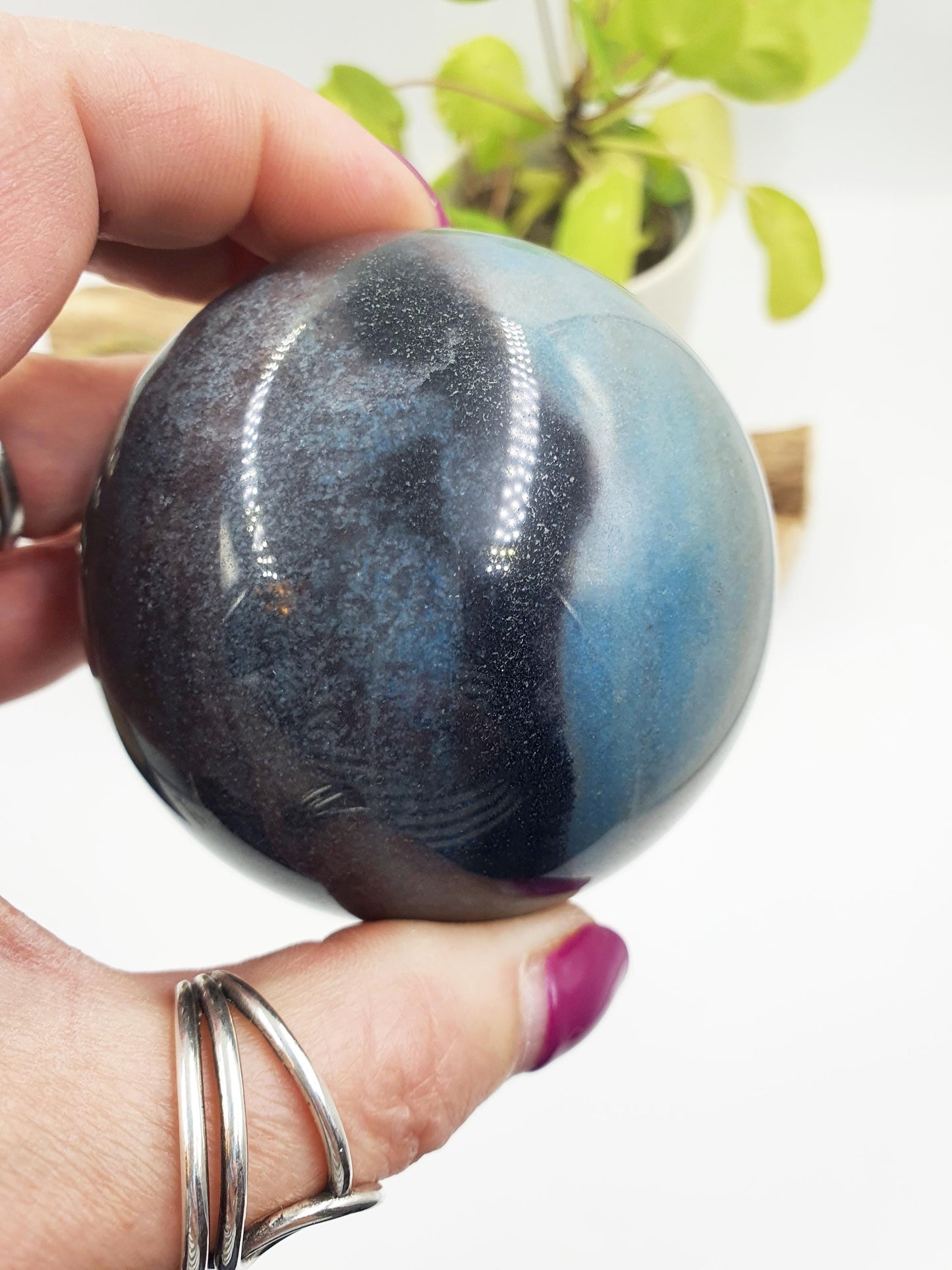 Trolleite Sphere - Rare High Vibration Meditation & Healing Crystal Ball - 69mm