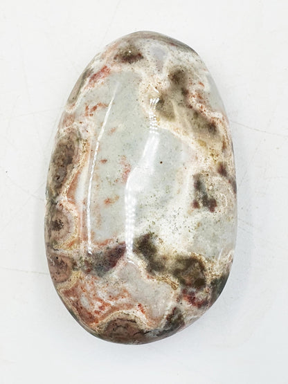 Unique Ocean Jasper Palm - Joy & Renewal Healing Crystal - 55g