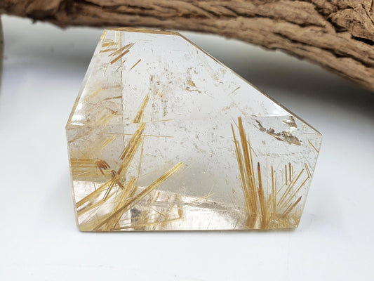 High Grade Golden Rutile Quartz Freeform - Manifestation & Energy Amplifying Crystal - 40g