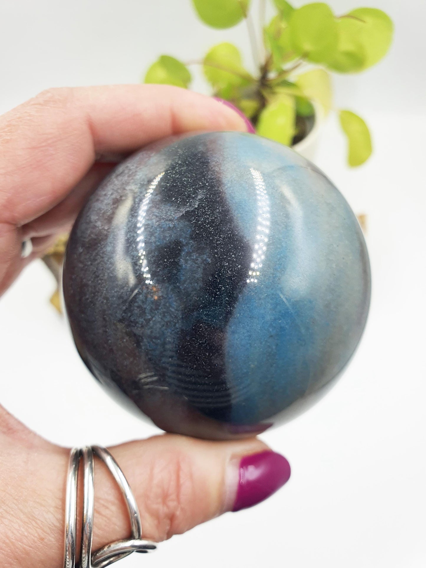 Trolleite Sphere - Rare High Vibration Meditation & Healing Crystal Ball - 69mm