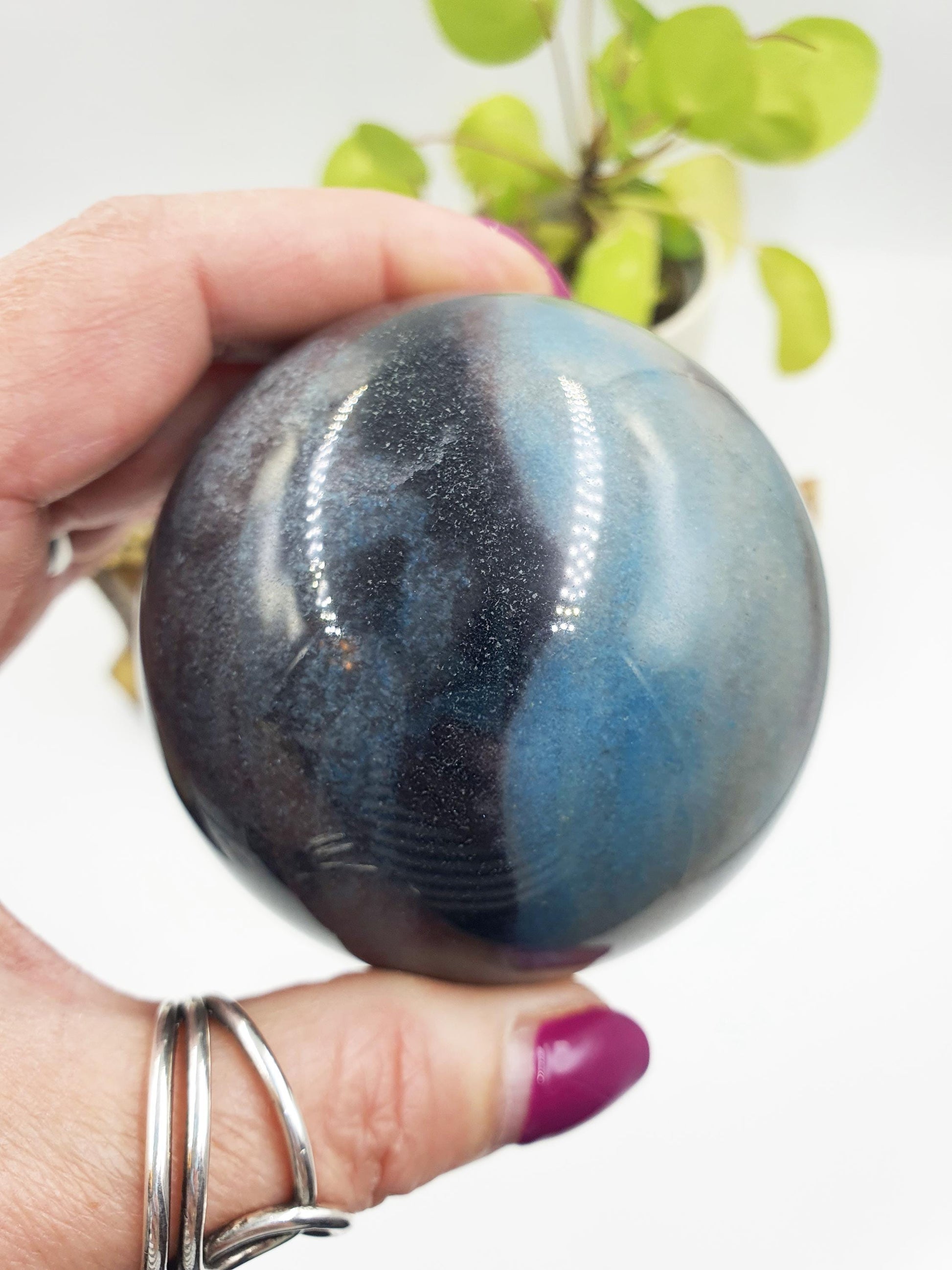 Trolleite Sphere - Rare High Vibration Meditation & Healing Crystal Ball - 69mm