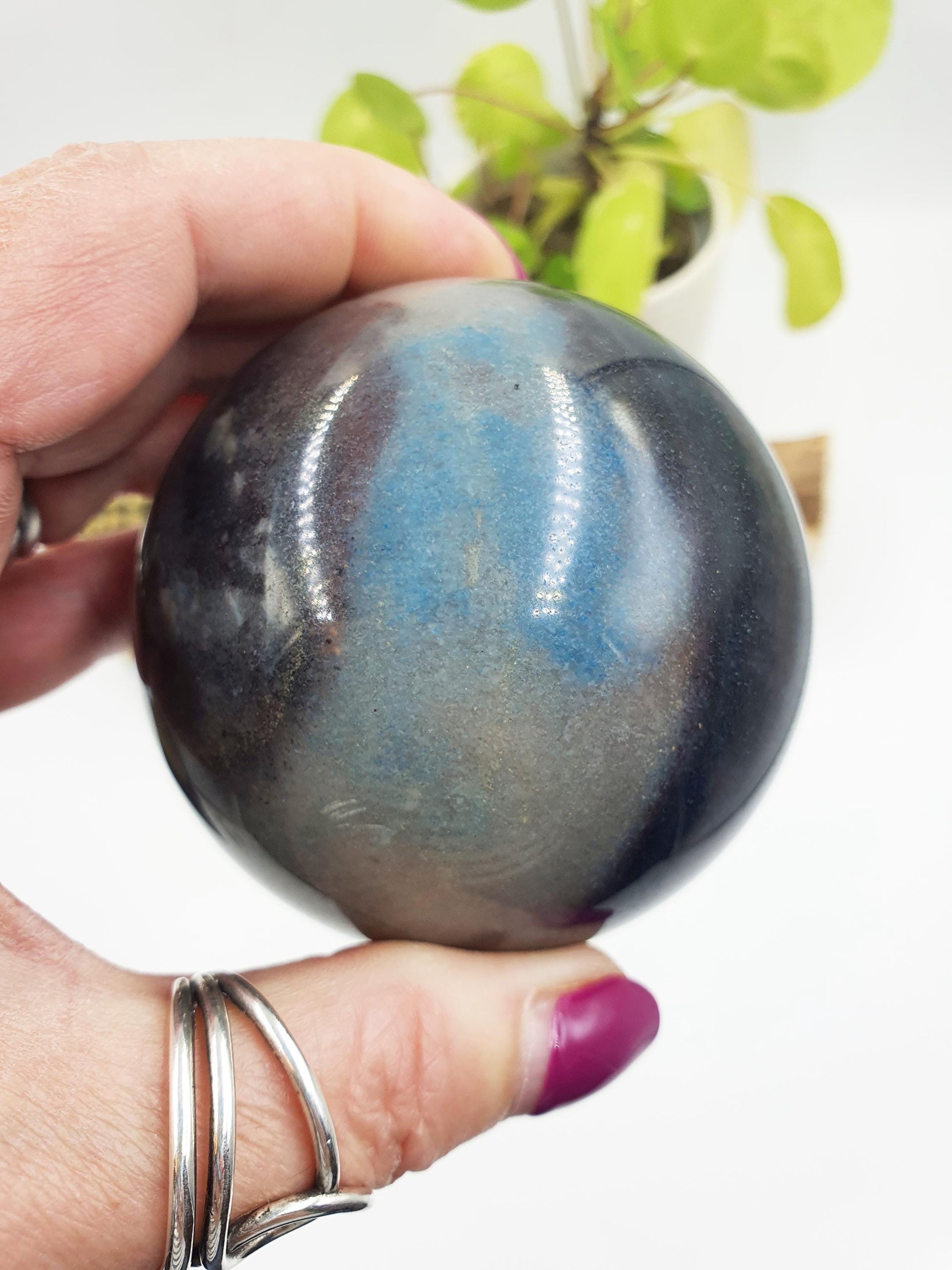 Trolleite Sphere - Rare High Vibration Meditation & Healing Crystal Ball - 69mm
