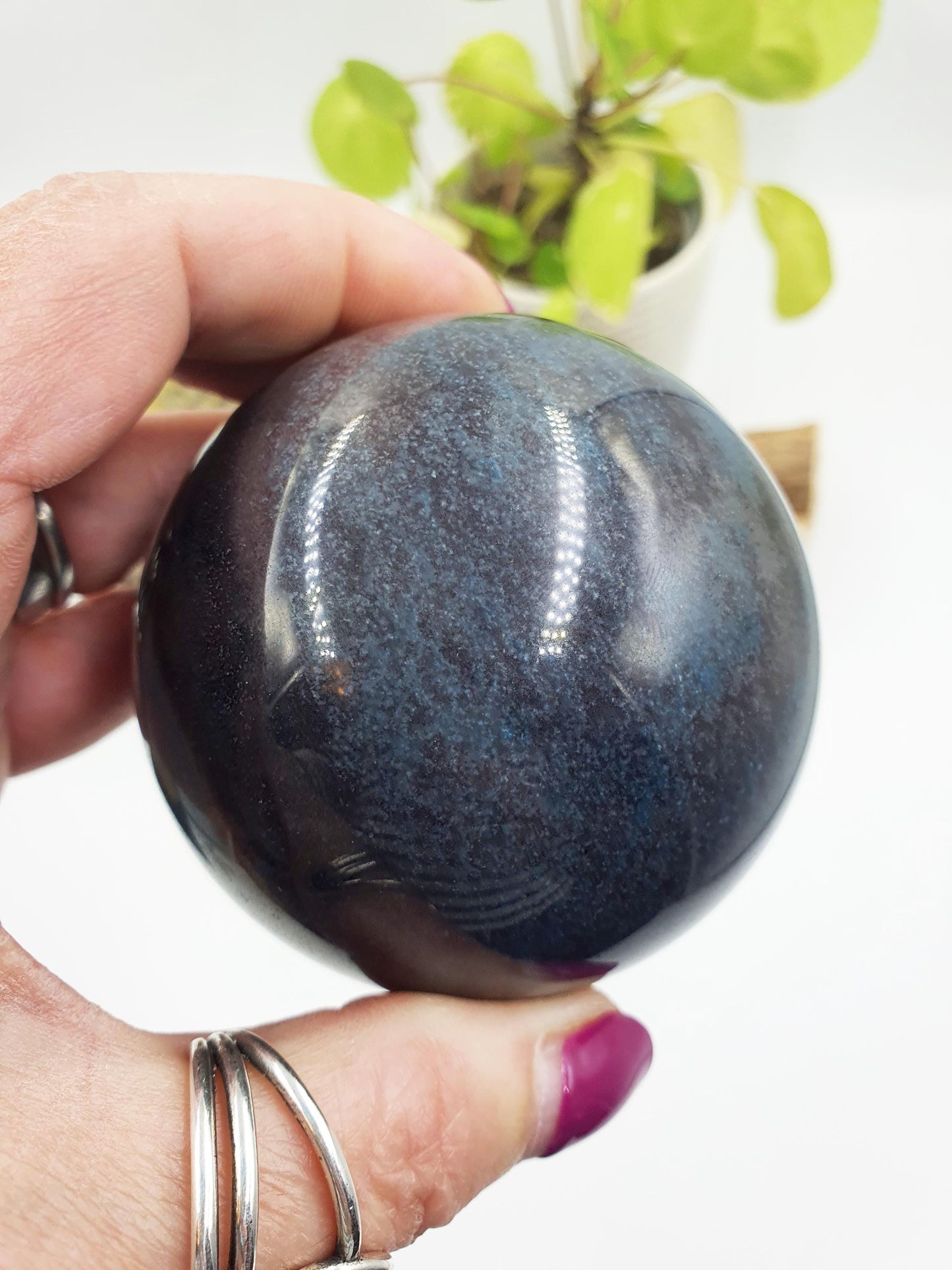 Trolleite Sphere - Rare High Vibration Meditation & Healing Crystal Ball - 69mm