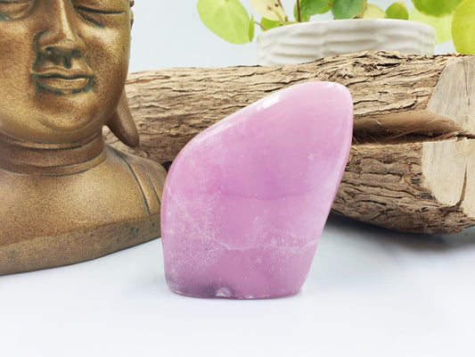 Pink Aragonite Freeform - Calming & Heart Healing Crystal - 230g
