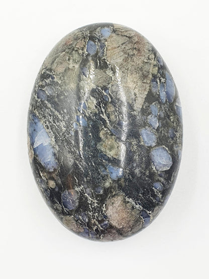 Que Sera (Llanite) Palm Stone - Uplifting & High Vibration Healing Crystal - 100g