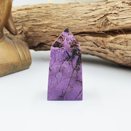 Mini Stichtite Tower - Heart Chakra and Emotional Healing, 5.4cm