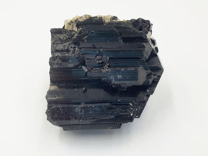 Flashy Raw Zambian Black Tourmaline Specimen - Natural Protection and Grounding Crystal - 65g