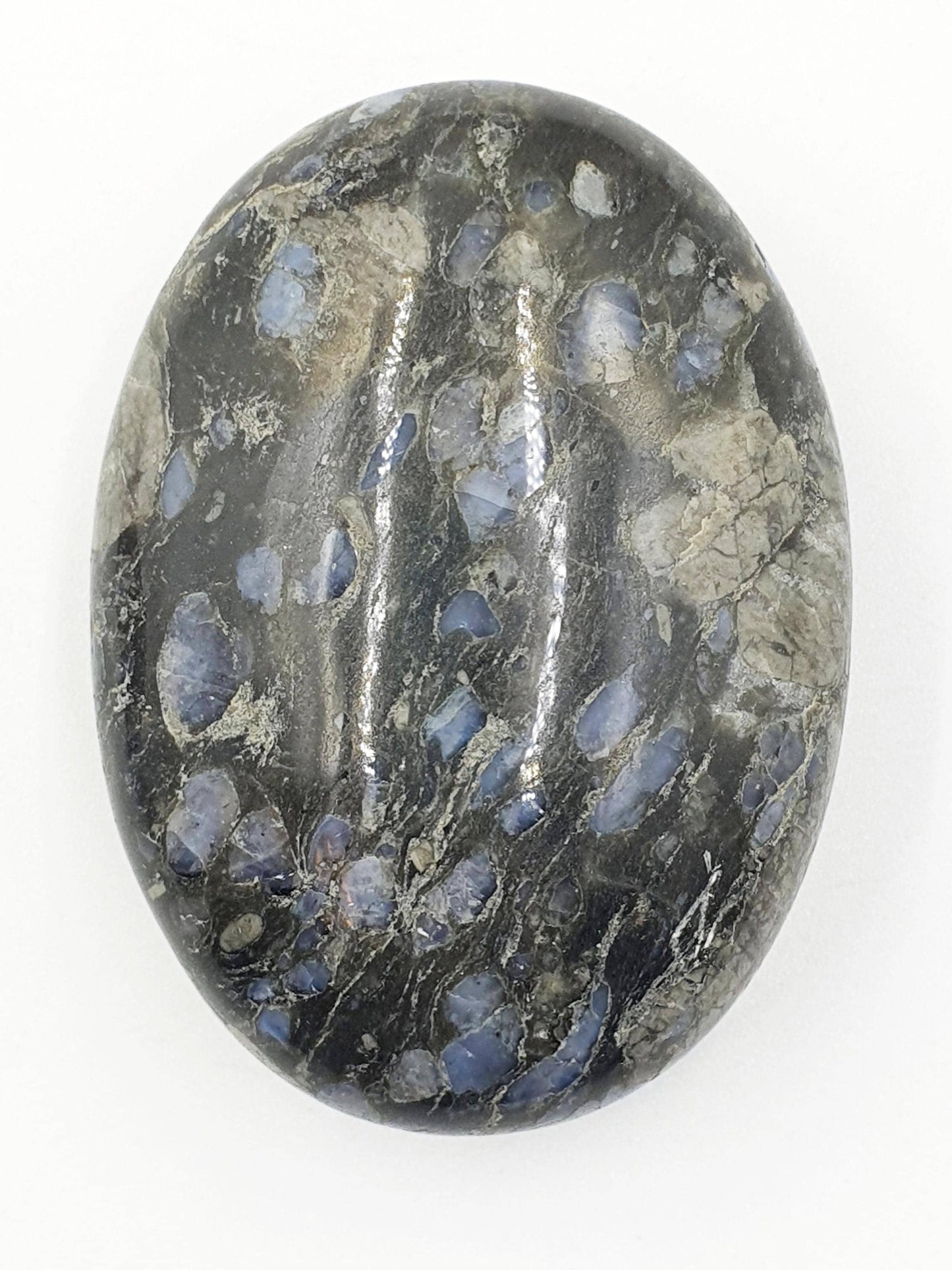 Que Sera (Llanite) Palm Stone - Uplifting & High Vibration Healing Crystal - 100g