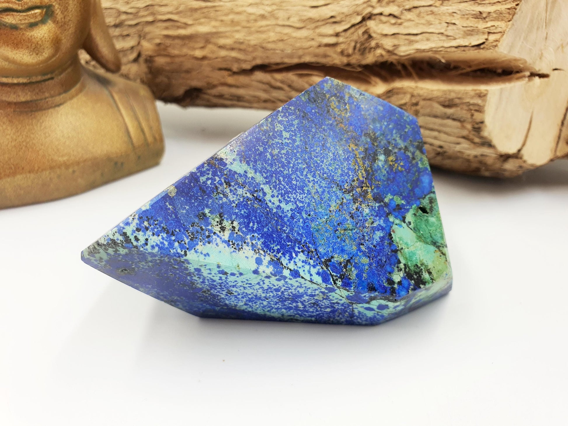 Azurite Freeform - Intuition & Spiritual Insight Third Eye Chakra Healing Crystal, 600g