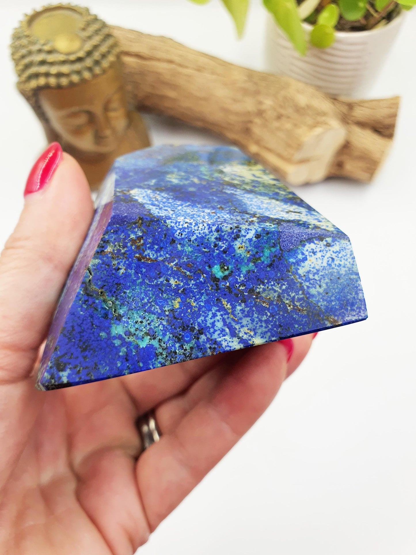 Azurite Freeform - Intuition & Spiritual Insight Third Eye Chakra Healing Crystal, 600g