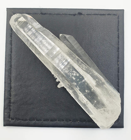 Rare Lemurian Quartz Twin Wand - Ancient Wisdom & Spiritual Connection Healing Crystal Wand, 116g