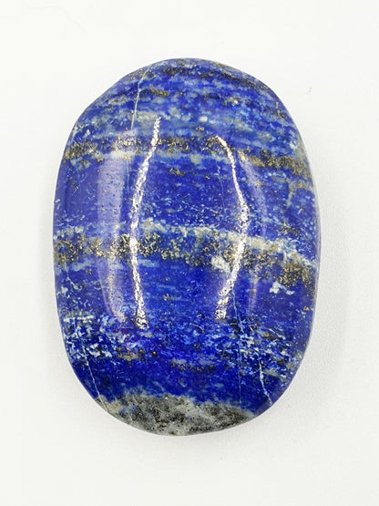 Lapis Lazuli Palm Stone - Wisdom & Truth Third Eye Chakra Crystal - 65g